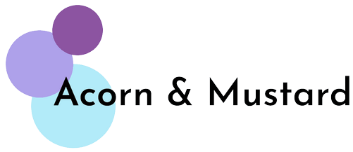 Acorn and Mustard Logo
